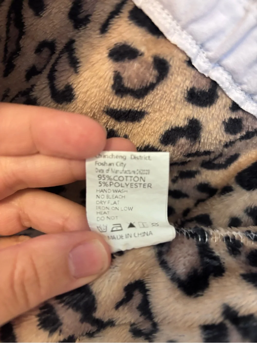 Toddler Faux Fur Leopard Print Hooded Coat - Tan & Black